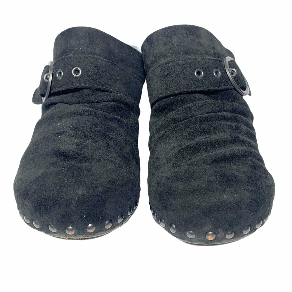 Dansko Nadine Suede Studded Clogs, Size 40 - Picture 2 of 9